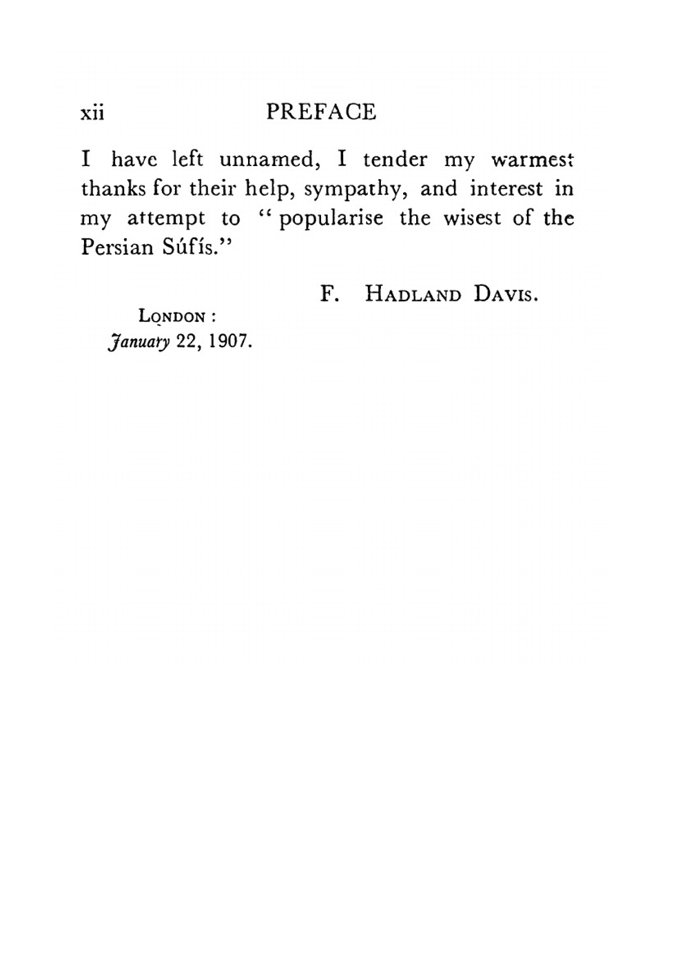 The Persian mystics Jalalu'd-din Rumi | F. Hadland Davis