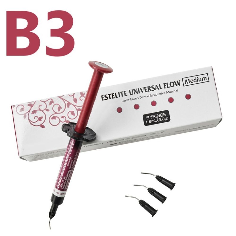 Estelite Universal Flow (Medium) B3 (3гр.), Эстелайт Универсал Флоу B3, жидкотекучий пломбировочный