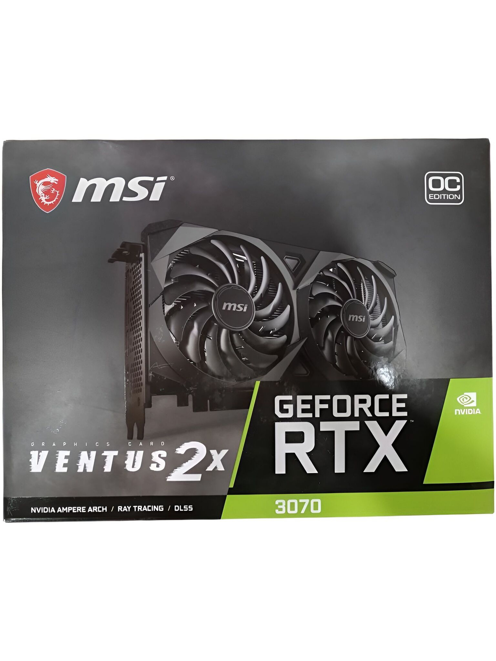 Видеокарта MSI GeForce RTX 3070 VENTUS 2X OC 8Gb