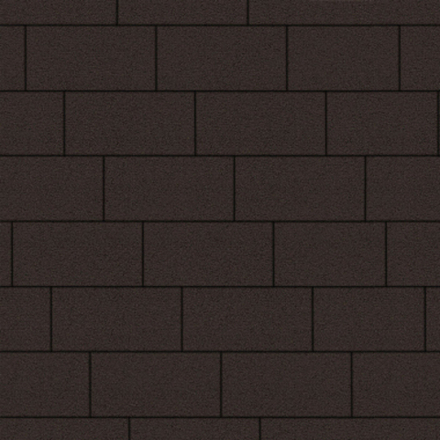 Тротуарная плитка ПРЯМОУГОЛЬНИК 300х150 мм - Гранит Коричневый