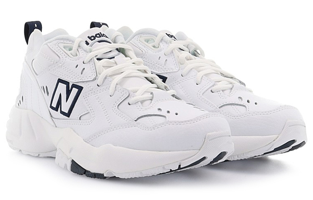 New Balance 608 V1 White Navy Women's