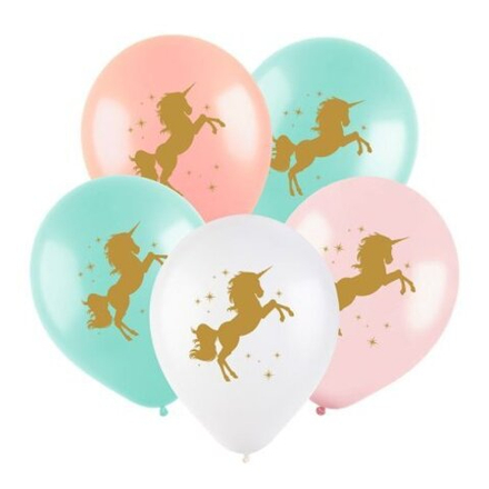 Т 12 Единорог, Ассорти Пастель-Метал 2 ст. / 100 шт/