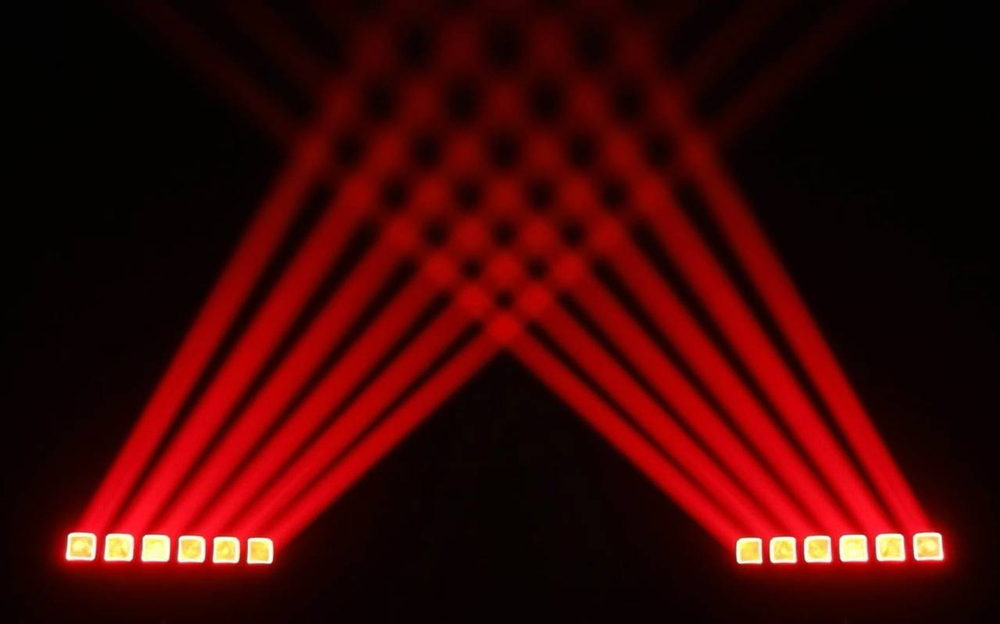 6х40 подвижный LED bar - стробоскоп