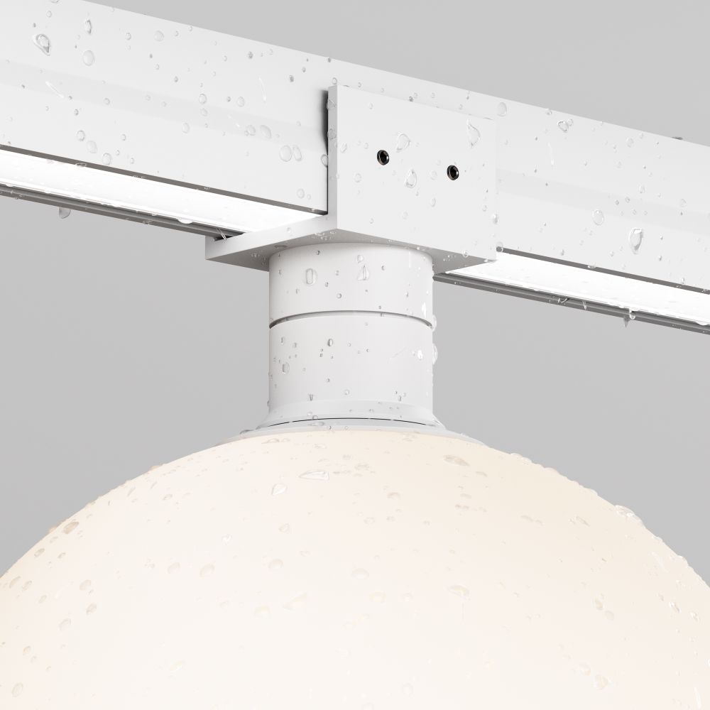 Трековый однофазный уличный светодиодный светильник Maytoni Elasity IP   O-TR01-2-S-9WW3K