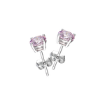 Серьги пусеты Pink M