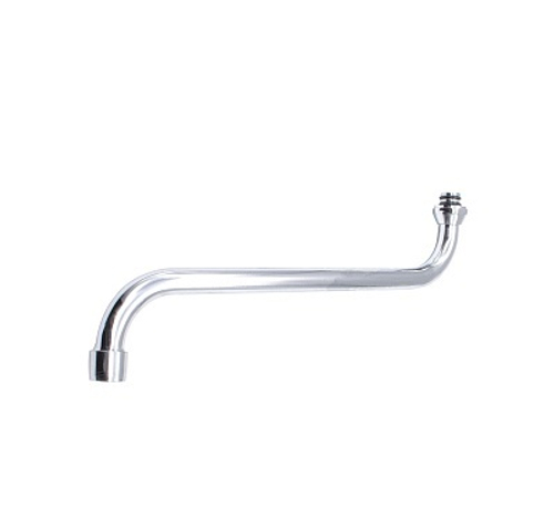 Излив для ванны 300мм круглый трубчатый имп, Дорон D7130S 7631/Хайба 7130S