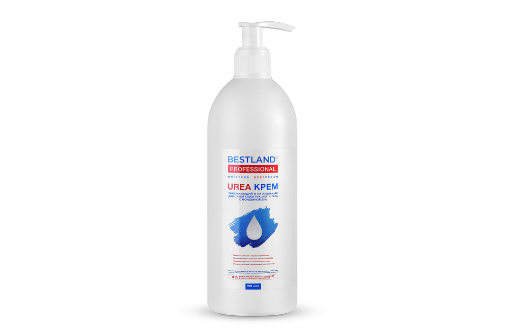 BESTLAND Крем для рук ног и тела UREA 500мл с мочевиной 20% (80138)