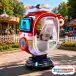 Качалка детская для игровой комнаты «Воздушный дозор» 1,4×0,77×1,7 м