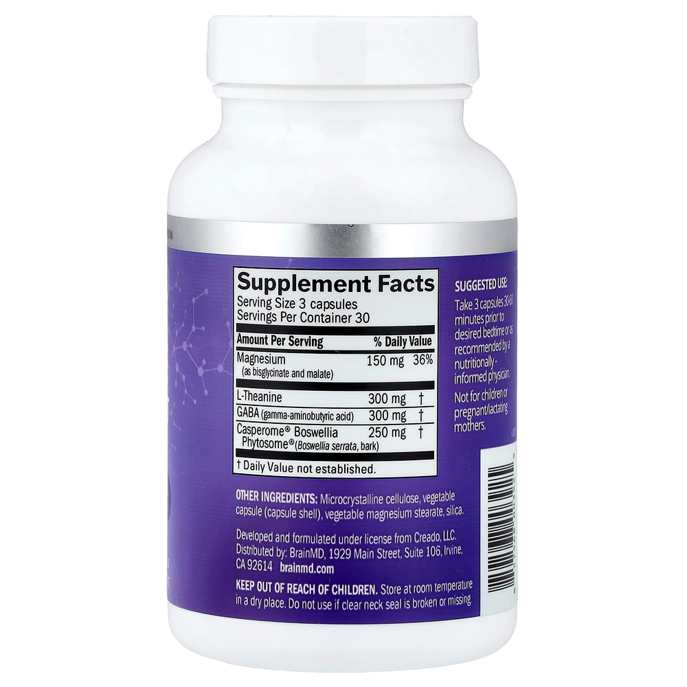 BrainMD, Deep Comfort Sleep, 90 веганских капсул