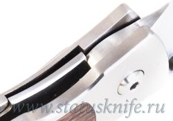Нож Walter Brend Custom Wood inlay mirror polishфотография - 7