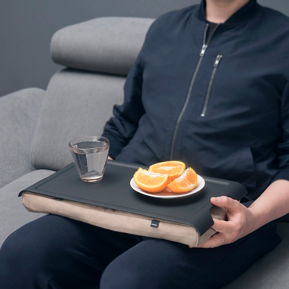 Подставка с пластиковым подносом laptray мини нескользящая