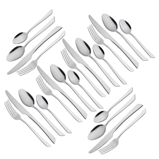 Набор столовых приборов 24 предмета Kamille KM-5200S из нержавеющей стали
