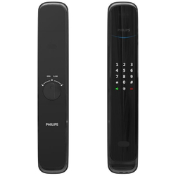 Умный замок Philips DDL702 с технологией распознавания лиц черный