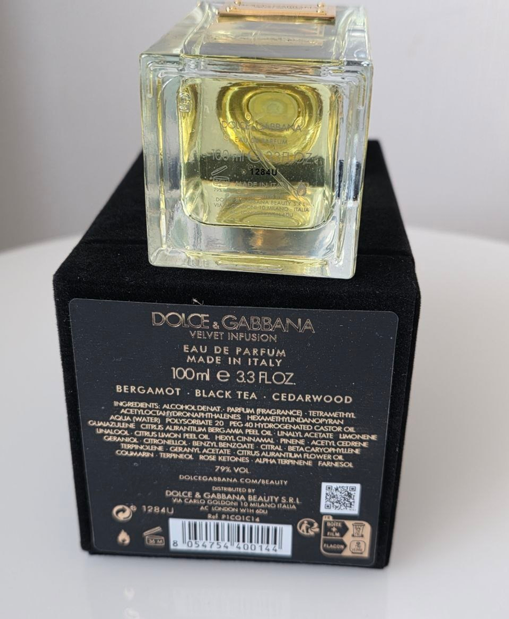 D & G Velvet Infusion, 100 ml (унисекс)
