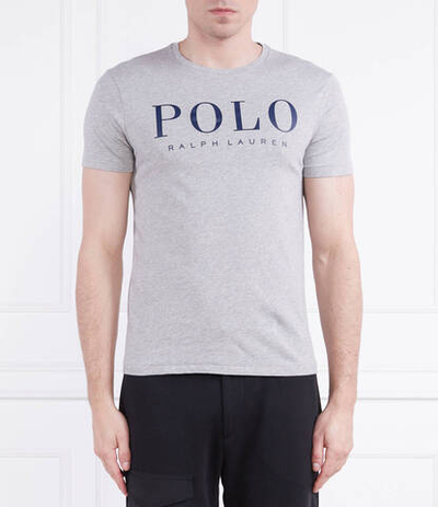 Футболка POLO RALPH LAUREN - серый(710860829)