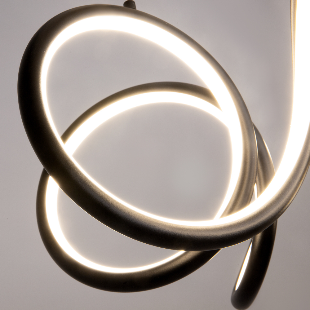 Люстра светодиодная Maytoni Curve MOD241PL-L60BK