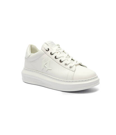 Кожаные кроссовки kapri Karl Lagerfeld - белый(KL62515)