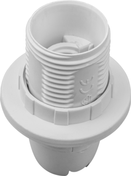 Патрон электрический Navigator 71 602 NLH-PL-R1-E14 пластик люстровый с кольцом