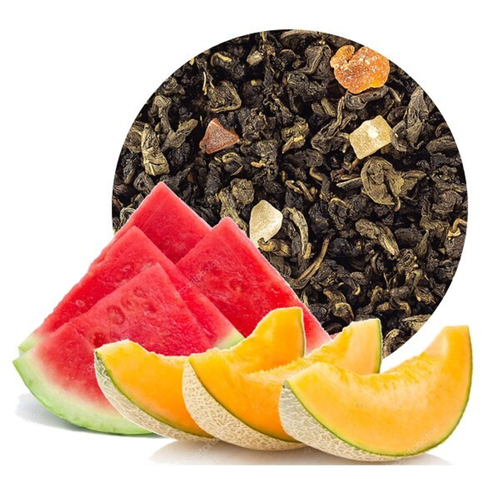 7794D Чай улун ароматизированный ПРЕМИУМ коллекция "Арбуз и дыня улун"