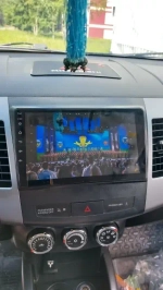 Магнитола для Mitsubishi Outlander XL, Peugeot 4007, Citroen C-Crosser - Carmedia OL-9636 QLed, Android 13, TS20, CarPlay, SIM-слот