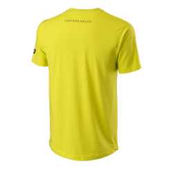 Мужское теннисное поло Wilson Kaos Tech T-Shirt Men - Yellow, Black