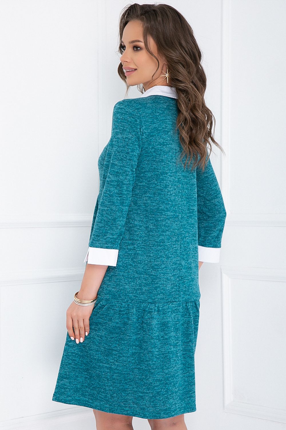 ПЛАТЬЕ ЛАТИКА (БИРЮЗА) Bellovera (Акция)