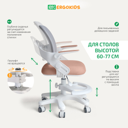 Стул для школьника Ergokids Y-308