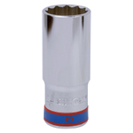 KING TONY (323024M) Головка торцевая глубокая двенадцатигранная 3/8", 24 мм