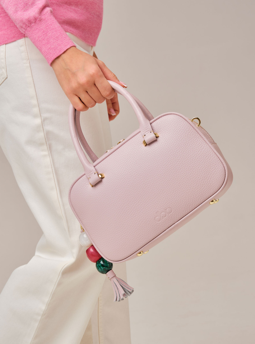 Кожаная сумка Hawaii DBR 31216 розовый дым