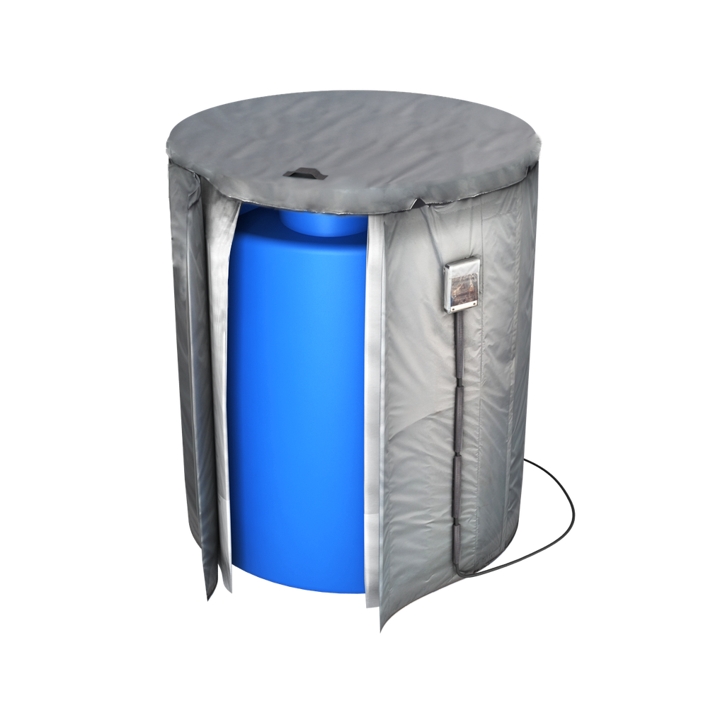 Емкость T 5000л синяя с утеплением и поддоном ЭкоПром T 5000 л. вертикальная цилиндрическая (1900x1900x2400см;244кг;Синий) - арт.557552
