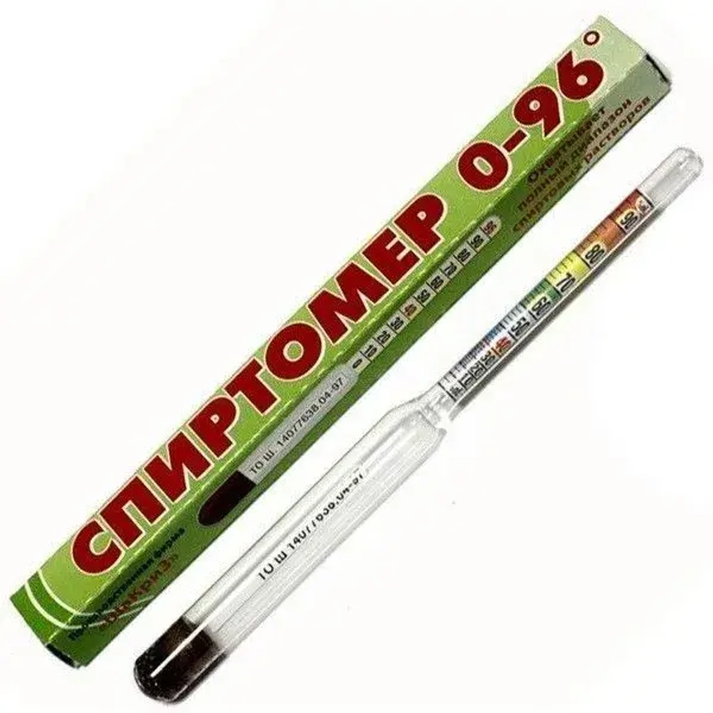 Спиртометр бытовой (0-96%)