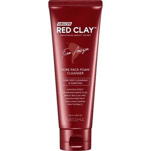 MISSHA, A'Peau MISSHA Amazon Red Clay Пенка для умывания и очищения пор с амазонской красной глиной 120 мл