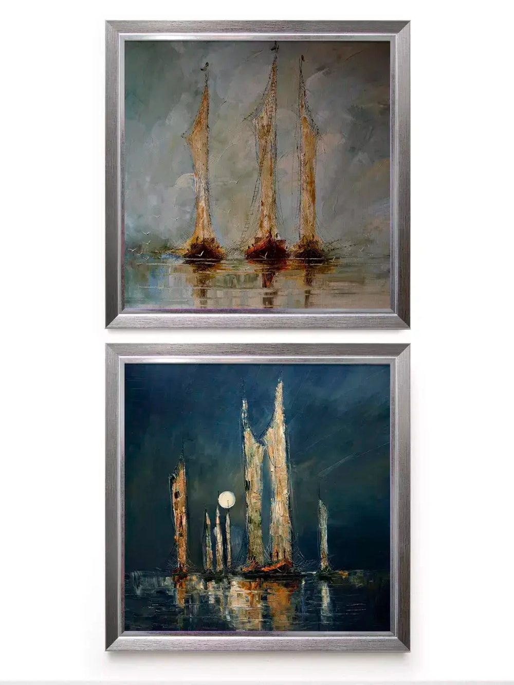 Картины на стену интерьерные на холсте 2 шт