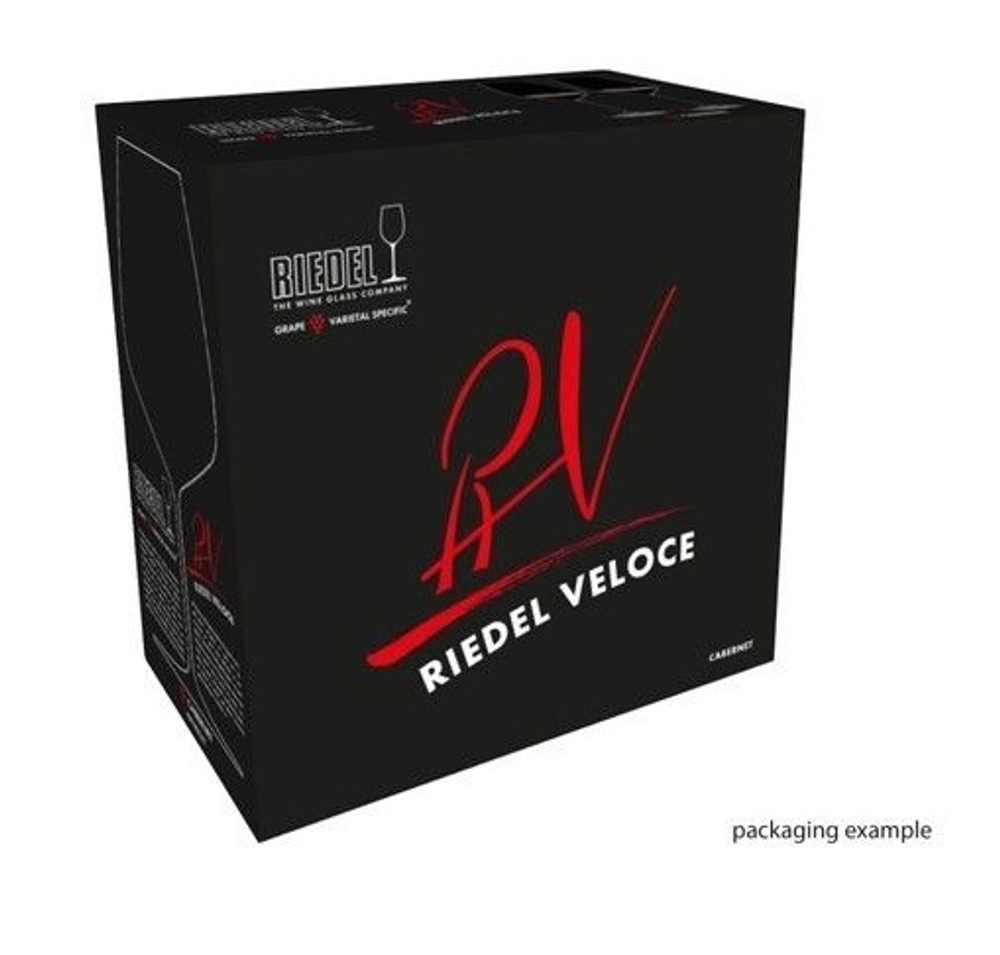 Veloce - Набор бокалов 2 шт Chapmagne glass 327 мл хрусталь