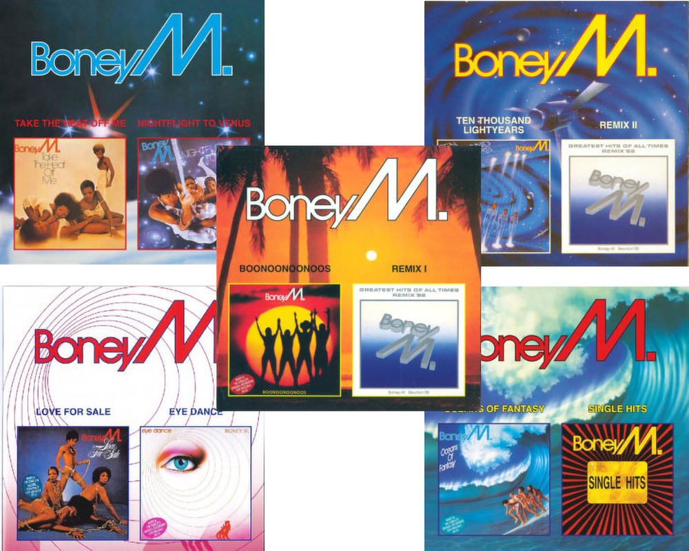 Комплект / Boney M. (1976 - 1985)(5CD)