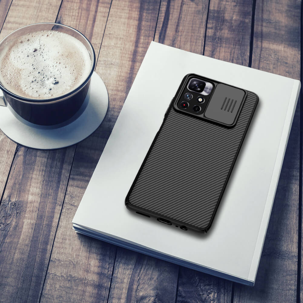 Накладка Nillkin CamShield Case с защитой камеры для Xiaomi Poco M4 Pro 5G