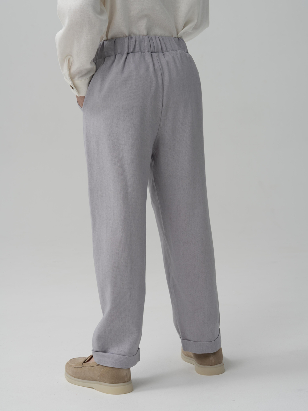 Льняные брюки