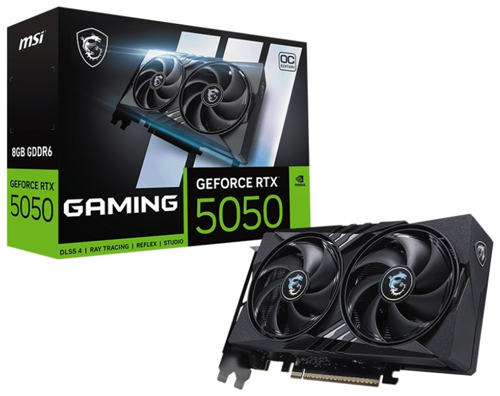 Видеокарта MSI RTX 5050 8G GAMING OC 8 Гб