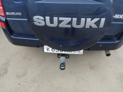 Фаркоп с элект. Smart, на Suzuki Grand Vitara FA 0375-E (5 дверей, с 2005 по 2014 г.в.) (паспорт и сертификат в комплекте) Бизон