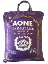 Рис AONE Basmati Extra long непропаренный, 5 кг