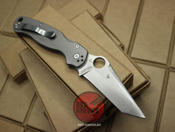 Нож Spyderco Paramilitary 2 TANTO Титан C81TI3 - шайбы + вогнутые спуски