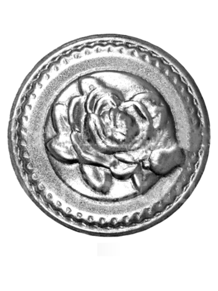 Накладка сталь диаметр 58 мм, толщина металла 1 мм.