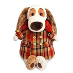 Бартоломей в пальто в клетку 27см.