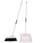 Набор для уборки, щетка для пола с совком «Профи» белый 301