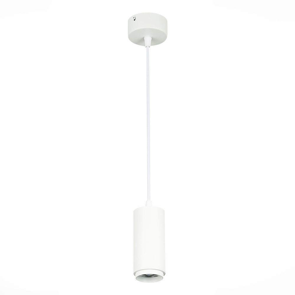 ST600.533.10 Светильник подвесной Zoom Белый LED 1*10W 3000K 1 000Lm Ra&gt;80 15-60° IP20 D59xH130 170-240VV Подвесные светильники