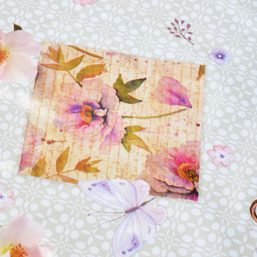 Клеенка DREAM 137см*20м глянцевая на тканевой основе, 81078