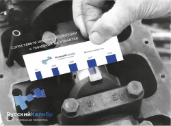 Калиброванная измерительная пластиковая проволока РусскийКалибр 5 отрезков диапазон измерений 0,02 - 0,1мм цвет синий