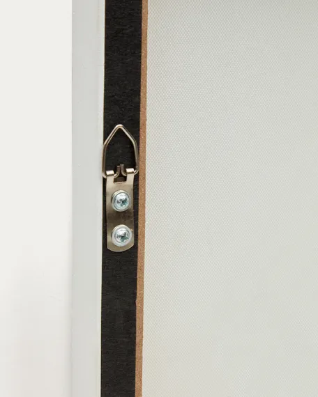 Абстрактное полотно Sagaro в бело-голубых тонах, 30x40 см