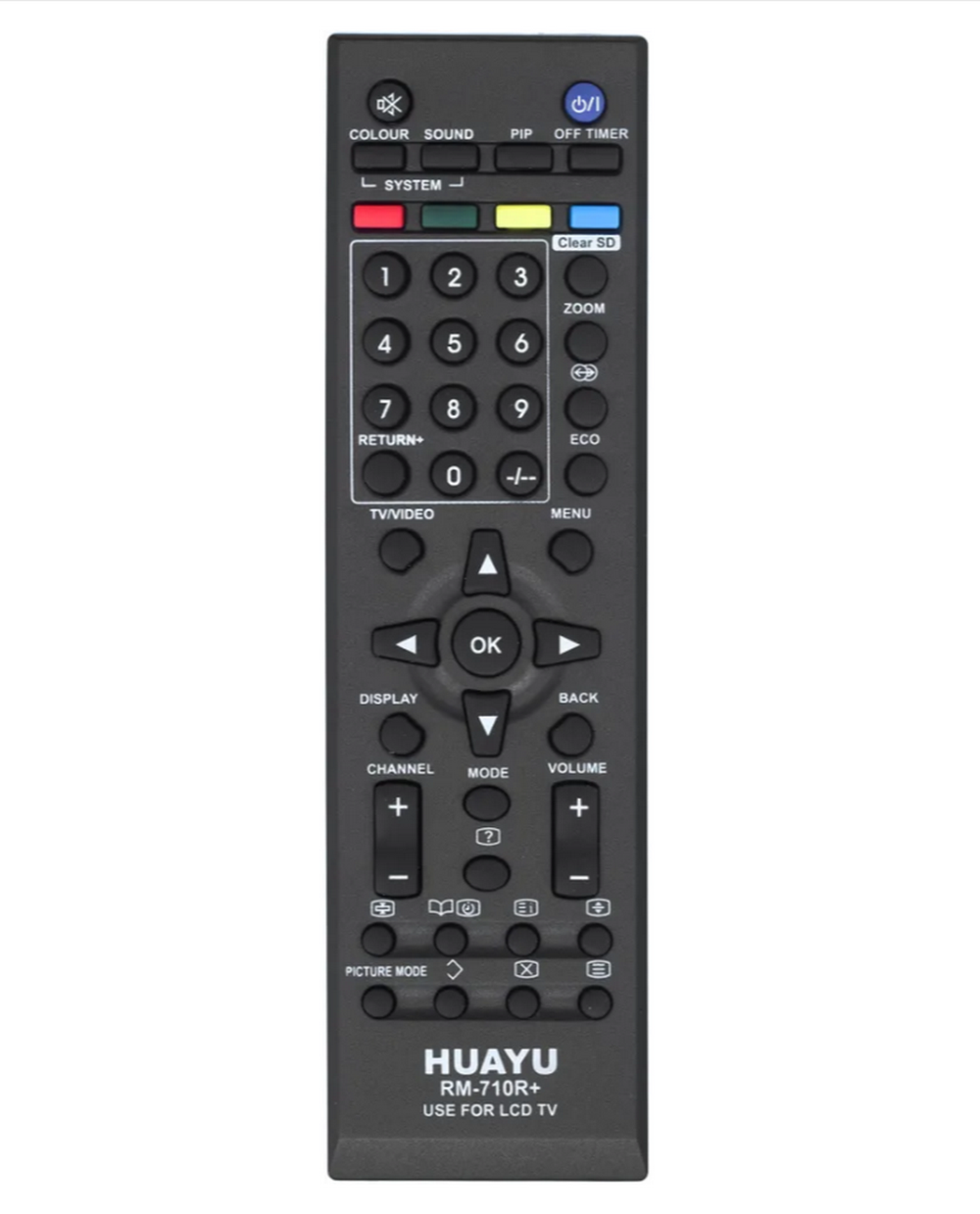 Пульт для JVC RM-710R+(RM-C2020) универсальный Huayu