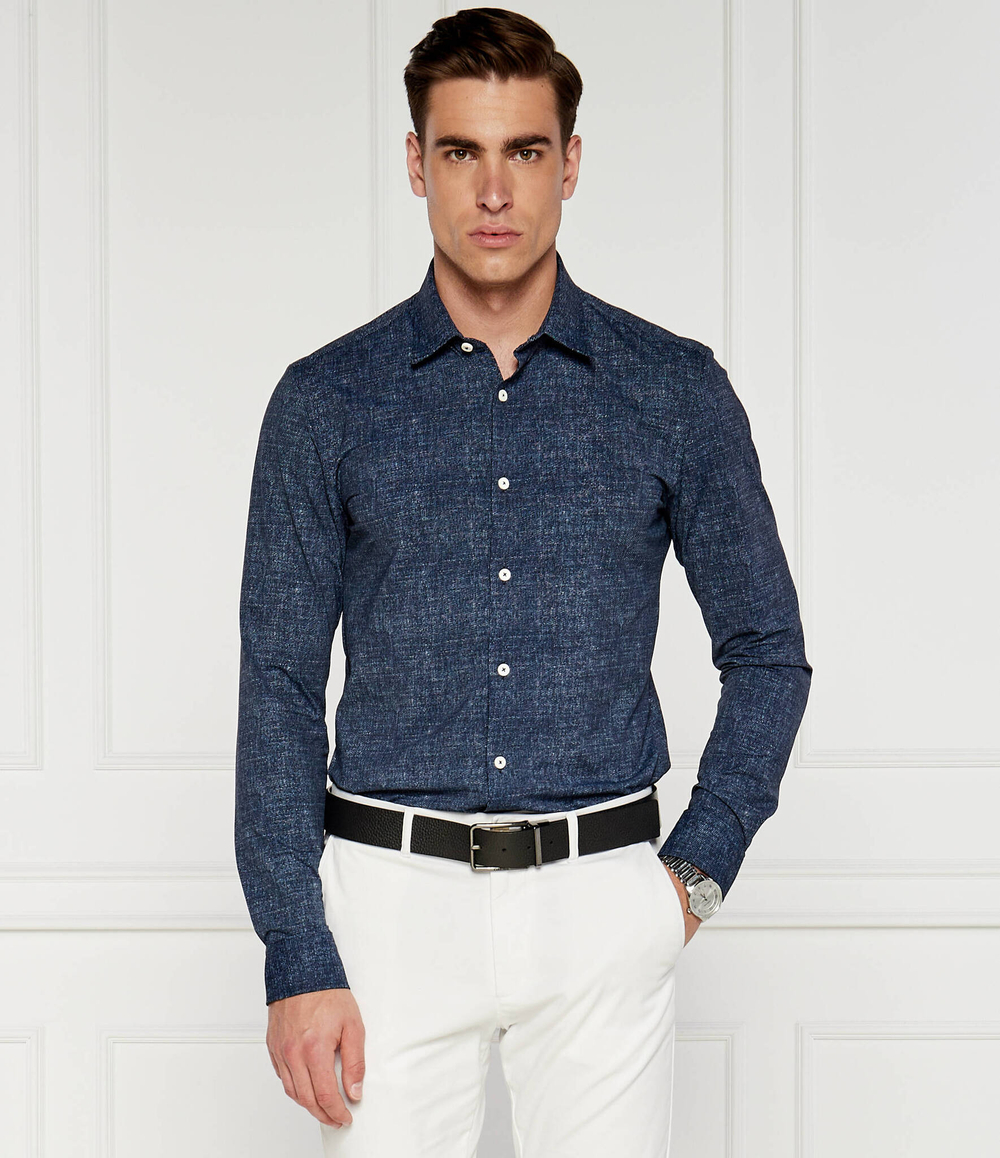 Рубашка Roan BOSS BLACK - темно-синий(50522077)